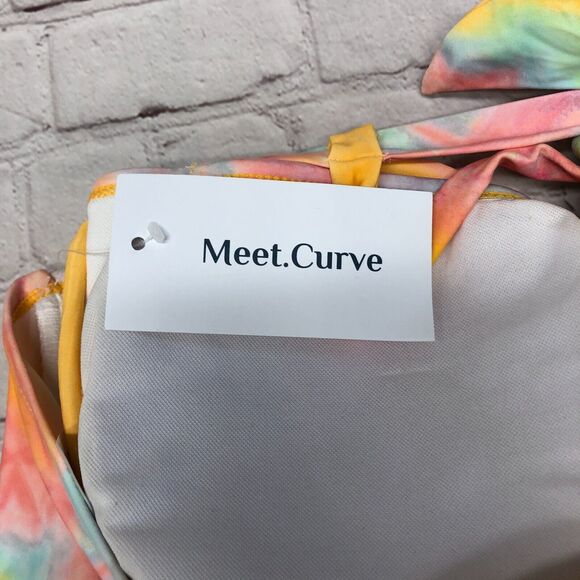 New Meet Curve Tie-Dye One Piece Swimsuit XXXL - Picture 5 of 12